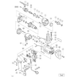 Hitachi Spare Parts for Mixer Drill D13