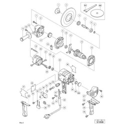 Hitachi Spare Parts for Polisher Sander SB18SB