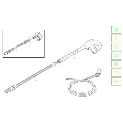 Ricambi per Idropulitrice ARSG PRO CLEAN 160 TSS - 12698