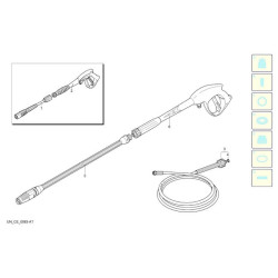 ARSG Parts for Pressure Washer PRO CLEAN 150 TSS - 12697