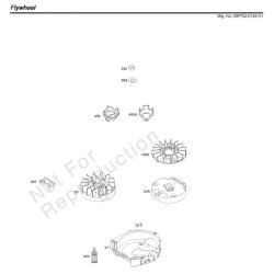 Briggs & Stratton Spare Parts for Engine Series 550 OHV-Shaft 22x60