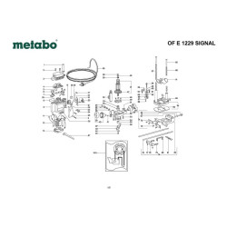 Metabo Spare Parts for Router OFE 1229 SIGNAL