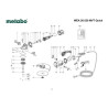 Ricambi Metabo per Smerigliatrice Angolare WEA 26-230 MVT