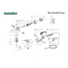 Ricambi Metabo per Smerigliatrice Angolare WE 22-230 MVT Quick