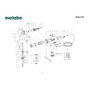 Metabo Spare Parts for Angle Grinder W 9-115