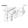 Metabo Spare Parts for Angle Grinder W 720-115