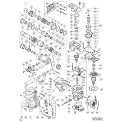 Ricambi Hitachi per Martello Demolitore SDS-MAX DH45MR