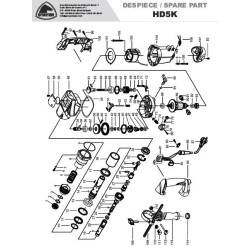 Stayer Spare Parts for Rotary Hammer HD5K