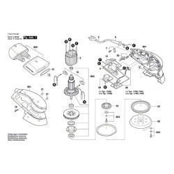 Skil Spare Parts for Rotoorbital Sanders 7420-7440-7450