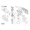 Skil Spare Parts for Rotoorbital Sanders 7420-7440-7450