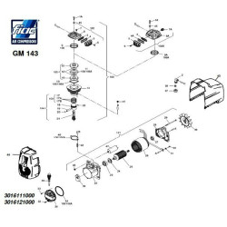 Ricambi Fiac per Gruppo Pompante GM 143