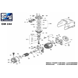 Ricambi Fiac per Gruppo Pompante GM 244