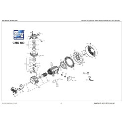 Ricambi Fiac per Gruppo Pompante GMS 180