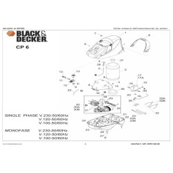 Ricambi Black & Decker per Compressore CP6