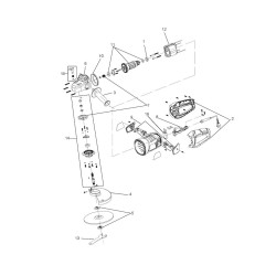 Ricambi Valex per Smerigliatrice Angolare SA250
