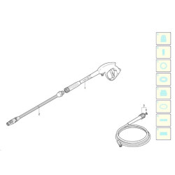 ARSG Parts for Pressure Washer PROLINER S 1308 - 12462