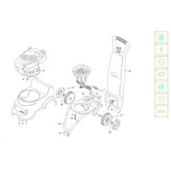 ARSG Parts for Pressure Washer Top Wash S 120 T - 20436