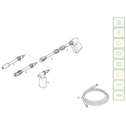Black&Decker Spare Parts for Pressure Washer PW 1400 TDK - 12902