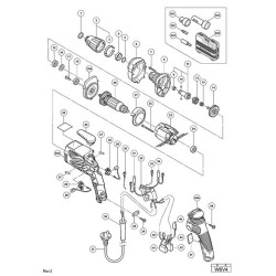 Hitachi Spare Parts for Electronic screw driver W6-VM/V4/VB3