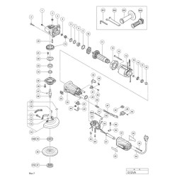 Hitachi Spare Parts for Angle Grinder G12VA