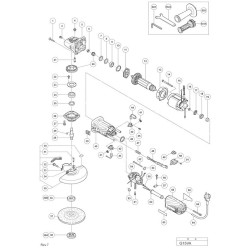 Hitachi Spare Parts for Angle Grinder G15VA