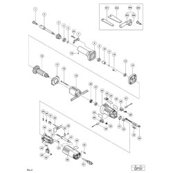 Ricambi Hitachi per Smerigliatrice Assiale GP3V