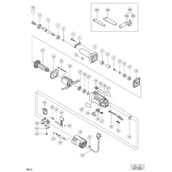 Ricambi Hitachi per Smerigliatrice Assiale GP2S2