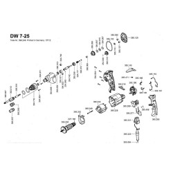 Ricambi Flex per Avvitatore per Cartongesso DW 7-25