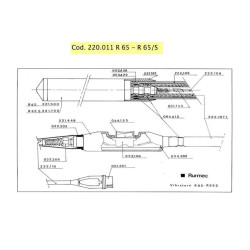 Rurmec Spare Parts for Concrete Vibrator R65
