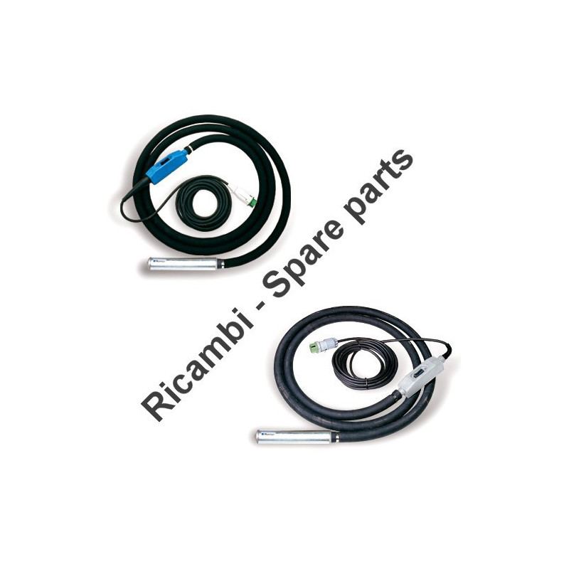 Ricambi Rurmec per Vibratori per Calcestruzzo S36-50-R40-50-50/S-65-RA25-40-50-60-80