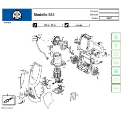 Tubo per Idropulitrice Annovi & Reverberi Blu Clean 142