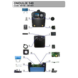 Ricambi Awelco per Saldatrice Ondulix 140