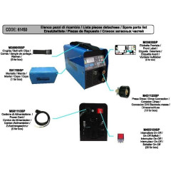 Awelco Spare Parts for Inverter Welding BIT 5000