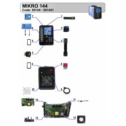 Awelco Spare Parts for Inverter Welding Mikro 144