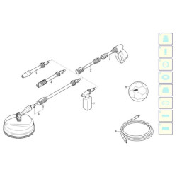 Black&Decker Parts for Pressure Washer PW 1400 TDK PLUS – 13717