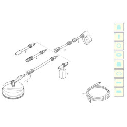 Ricambi Black&Decker per Smerigliatrici Angolari 115-125 L