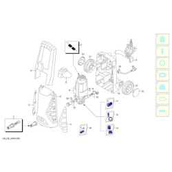 Ricambi Black&Decker per Idropulitrice PW 1400 TDK PLUS – 13742 - Esploso 1