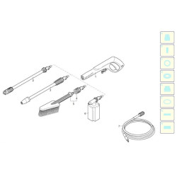 Ricambi Black&Decker per Smerigliatrici Angolari 115-125 L