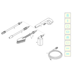 Ricambi Black&Decker per Idropulitrice PW 1500 SP – 12617