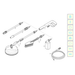 Ricambi Black&Decker per Idropulitrice PW 1500 SP PLUS – 13636