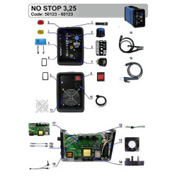 Awelco Spare Parts for Inverter Welding NO STOP 3,25