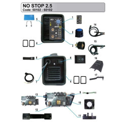 Ricambi Awelco per Saldatrice Inverter NO STOP 2,5