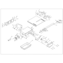 Fox Spare Parts for Tile Cutter F36-410