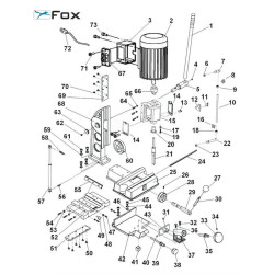 Ricambi Fox per Banchi Sega F36522A-F36521