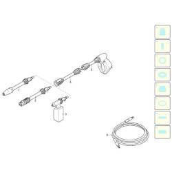 Black&Decker Spare Parts for Pressure Washer PW 1300 TDW – 12901