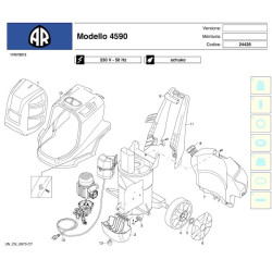 Annovi & Reverberi Parts for Pressure Washer AR4590