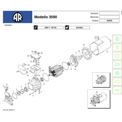 Tubo per Idropulitrice Annovi & Reverberi Blu Clean 142