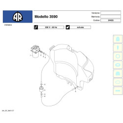 Ricambi per Idropulitrice Annovi & Reverberi AR3590