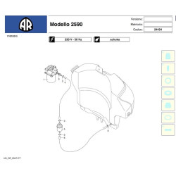 Annovi & Reverberi Parts for Pressure Washer AR2590