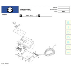 Ricambi per Idropulitrice Annovi & Reverberi AR6640